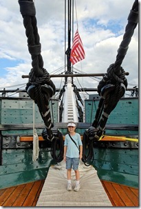 110727048tb Bethany on USS Constitution