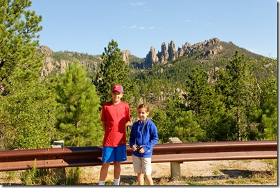 120719934tb Mark and Bethany with Pinnacles in Custer State Park