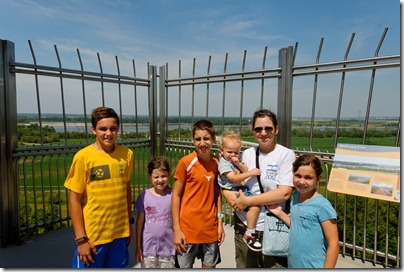 120801573tb Family on Lewis and Clark Confluence Tower