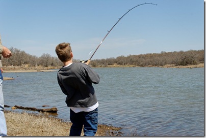 100319812tb Luke catching first fish